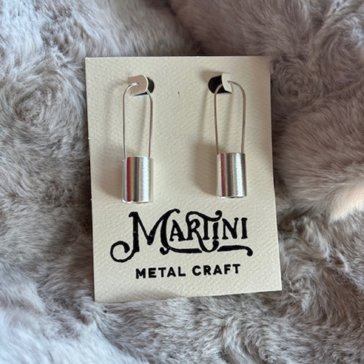 Favoloso Earrings - Matte Silver