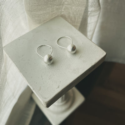 Palla Sterling Silver Drop Earrings