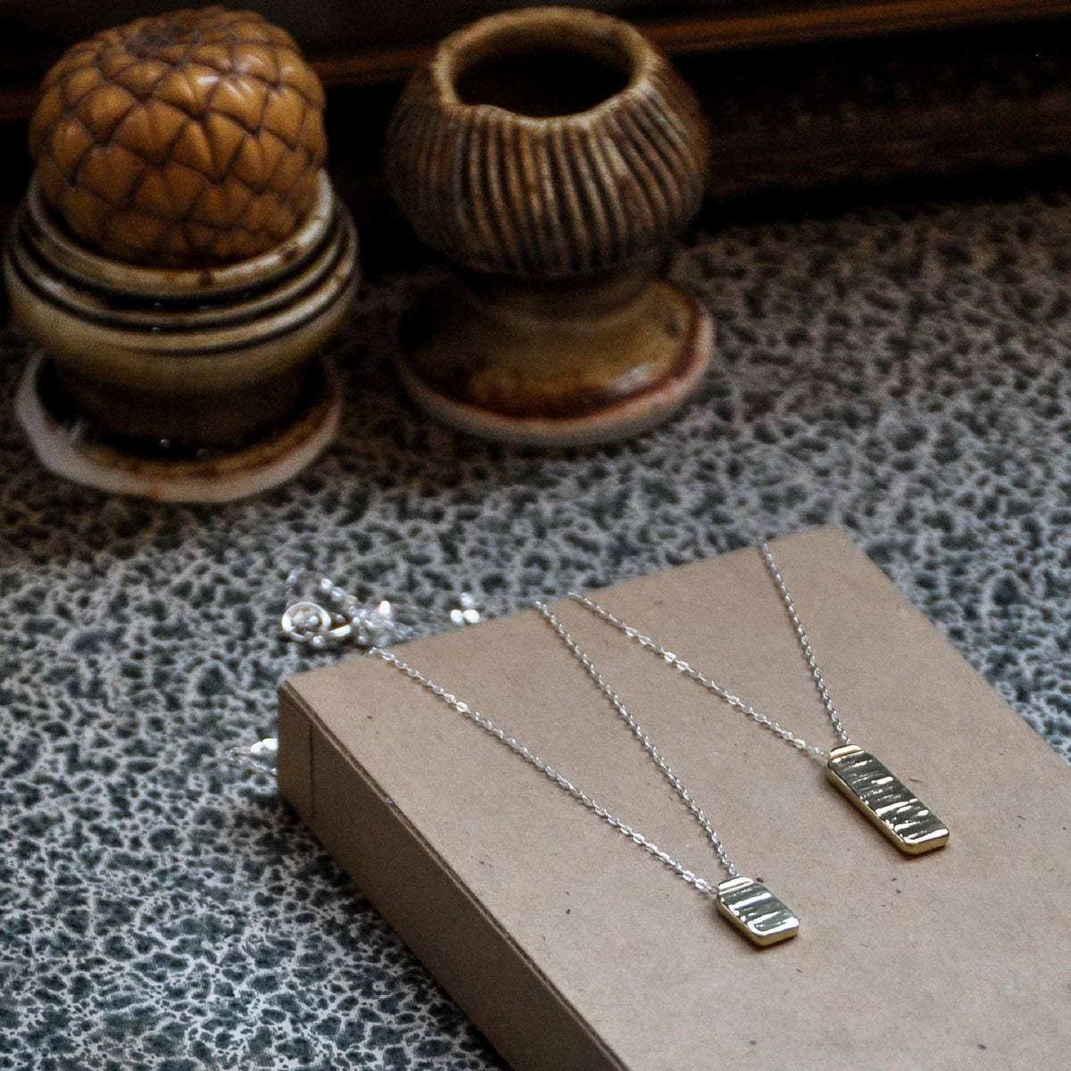 Albero Necklace Brass