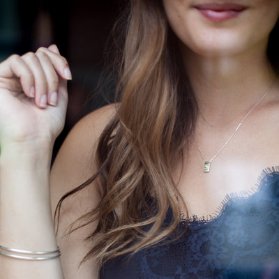 Albero Necklace Brass