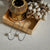 Infinita Drop Earrings - Matte Silver